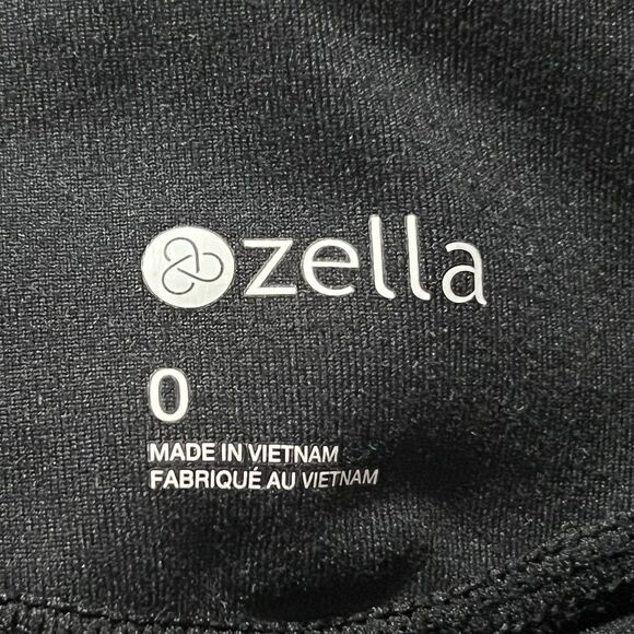 Zella Womens Size 0 Black Flare Workout Yoga Pants Legging - Picture 5 of 5